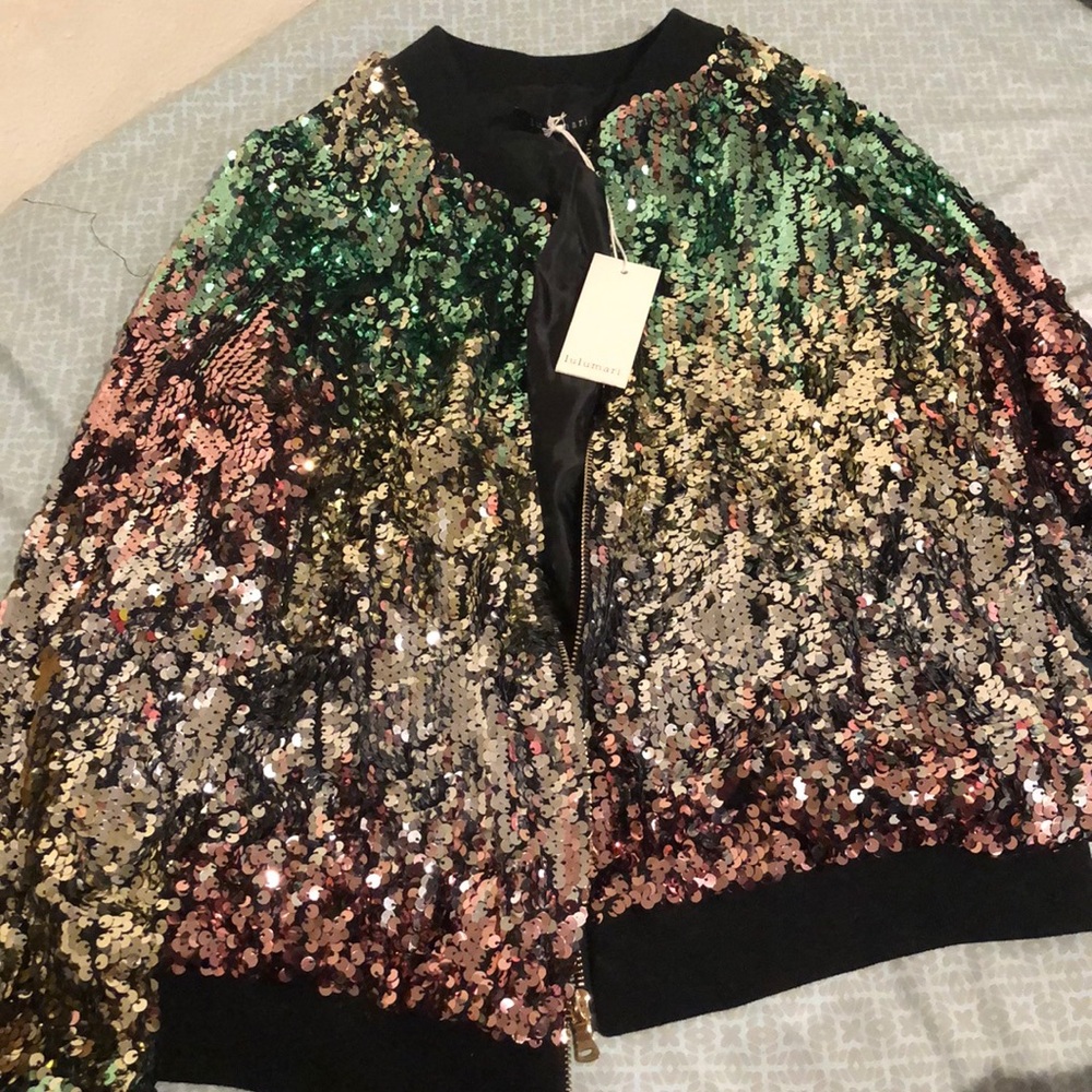Lulumari Jacket  multicolor squins